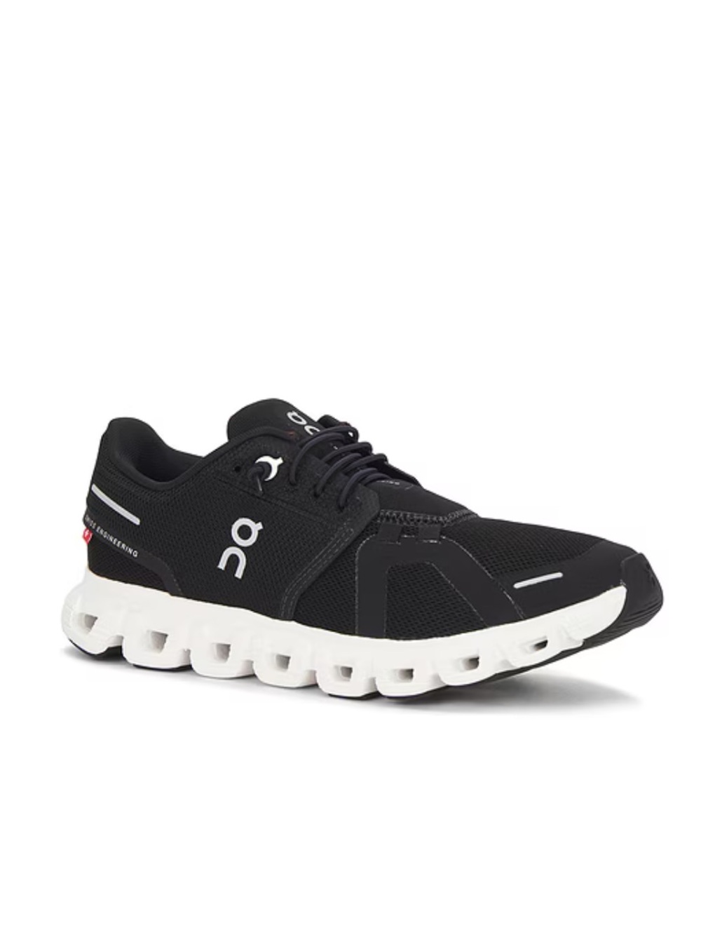 On Running Cloud Athletic Shoes - Black & White size 8